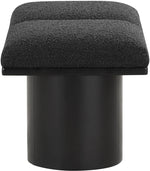 Pavilion - 2 Piece Modular Bench With Black Base