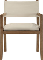 Avon - Vegan Leather Dining Arm Chair