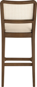 Atrium - Upholstered Bar Stool (Set of 2) - Brushed Brown Frame