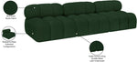 Ames - 3 Seat Modular Armless Sofa