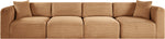 Shaggy - Fabric 4 Seat Modular Sofa