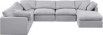 Indulge - Linen 7 Piece Modular Sectional