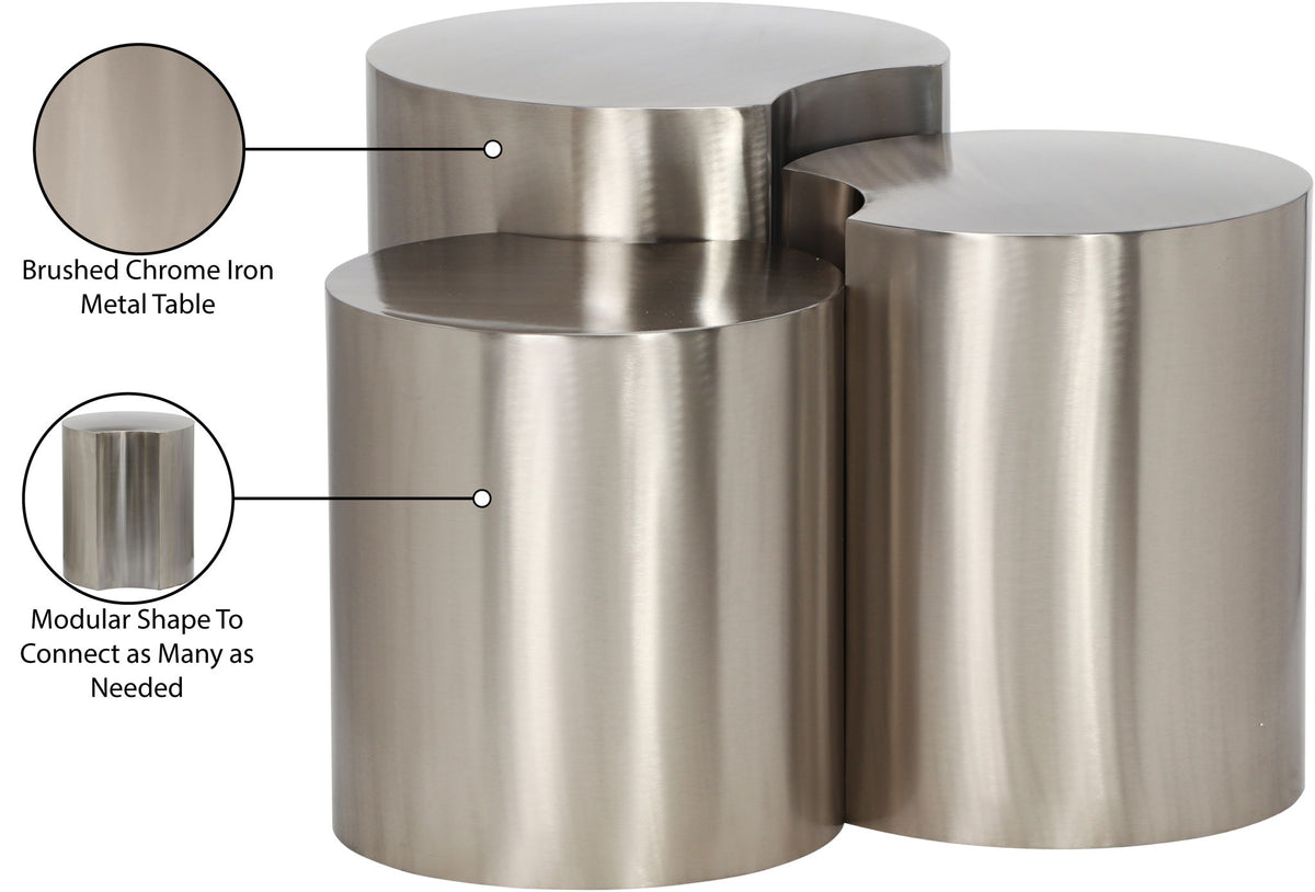 Dimple - 20" 3 Piece Modular End Table