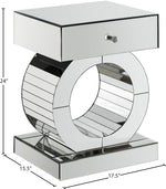 Jocelyn - End Table - Silver