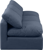 Indulge - Linen 3 Seat Modular Armless Sofa