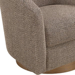Modra - Performance Fabric Upholstered Swivel Accent Chair