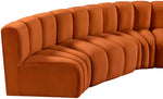 Arc - Velvet 8 Piece U-Shaped Modular Sofa