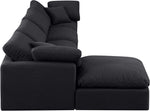 Indulge - Linen 5 Piece Modular Sectional With Chaise