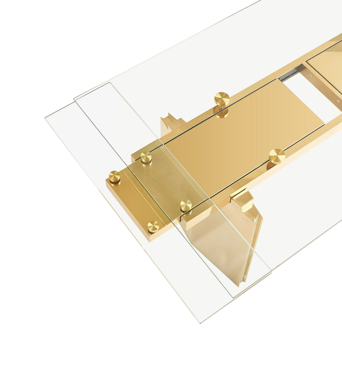 Nassim - Glam Glass Extendable Dining Table by VIG Furniture - View 8