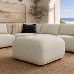 Evans - Contemporary Off-White Fabric Modular Sectional Sofa-6-Piece Sectional by VIG Furniture - View 4