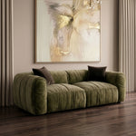 Siegal - Modern Olive Green Fabric Loveseat Sofa by VIG Furniture - View 11