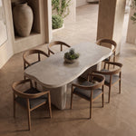 Nouveau Slone - Modern Beige Concrete Dining Table by VIG Furniture - View 9