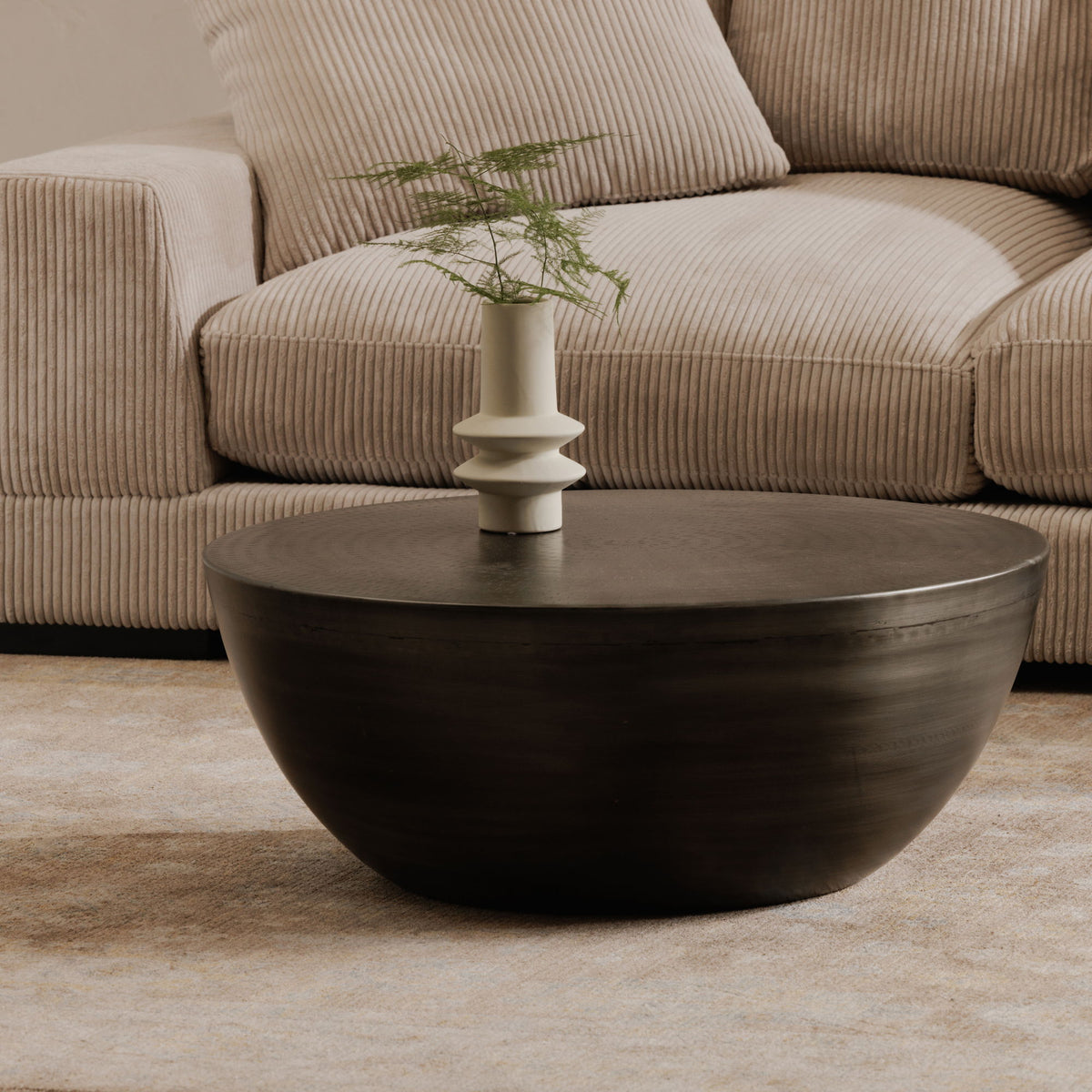 Conga - Coffee Table - Antique Zinc