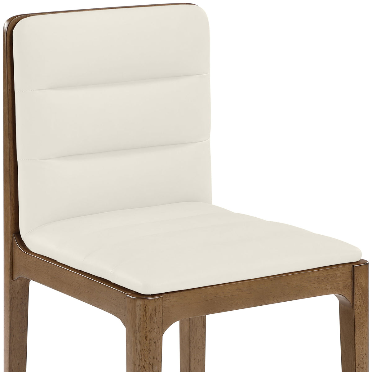 Ellis - Vegan Leather Upholstered Dining Chair (Set of 2) - Brown Base