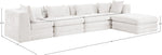 Stellar - 5 Piece Upholstered Modular Sectional