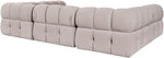 Orin - Velvet 6 Piece Modular Sectional