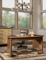 Melange - Romano Writing Desk - Light Brown