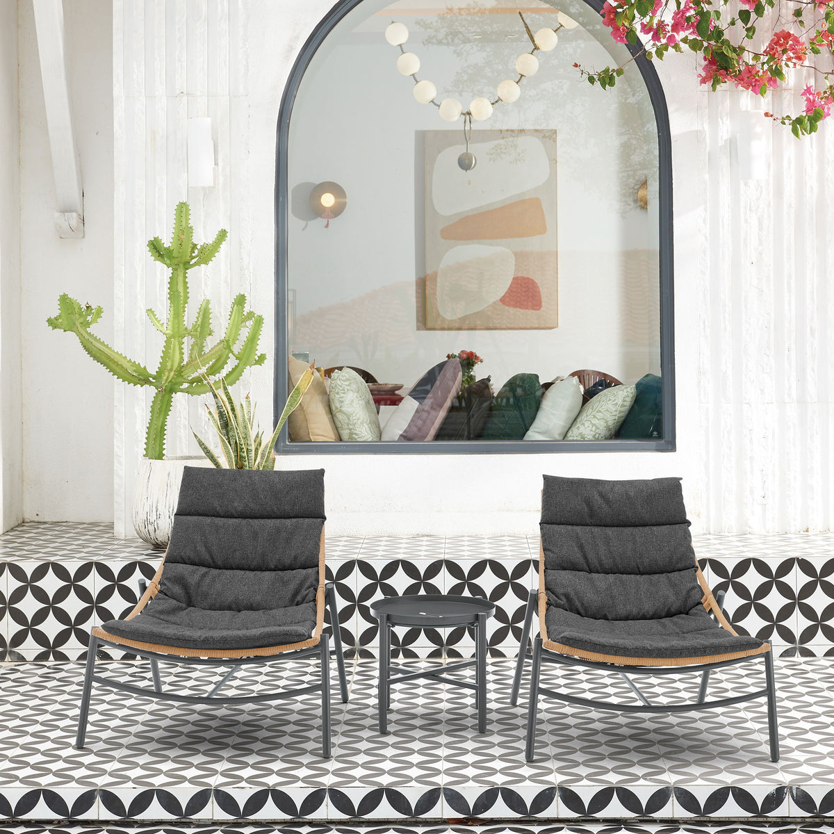 Manhattan Sunset - 3-Piece Conversation Set