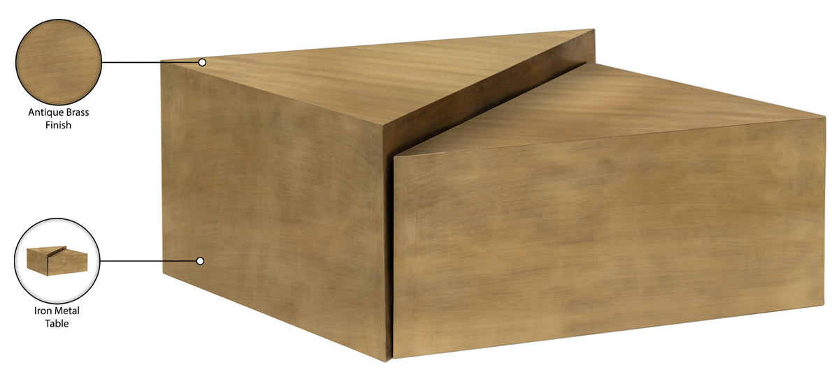 Zani - Iron Coffee Table