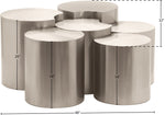 Dimple - 20" 6 Piece Modular Coffee Table