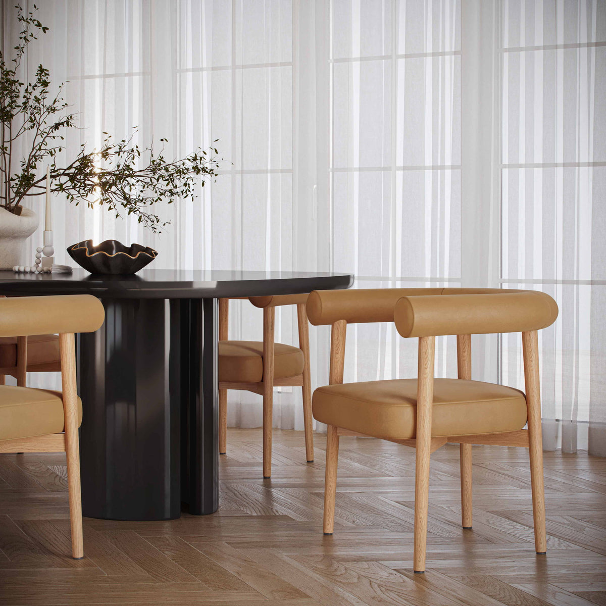 Spara - Faux Leather Dining Chair