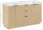 Willard - Engineered Stone And Solid Wood Bathroom Vanity
