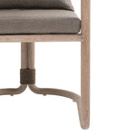 Baja - Outdoor Armchair With Cushion - Brown Eucalyptus / Brown