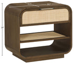 Windsor - Solid Wood Nightstand - Brown