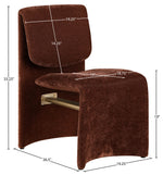 Slique - Performance Fabric Upholstered Dining Chair (Set of 2)