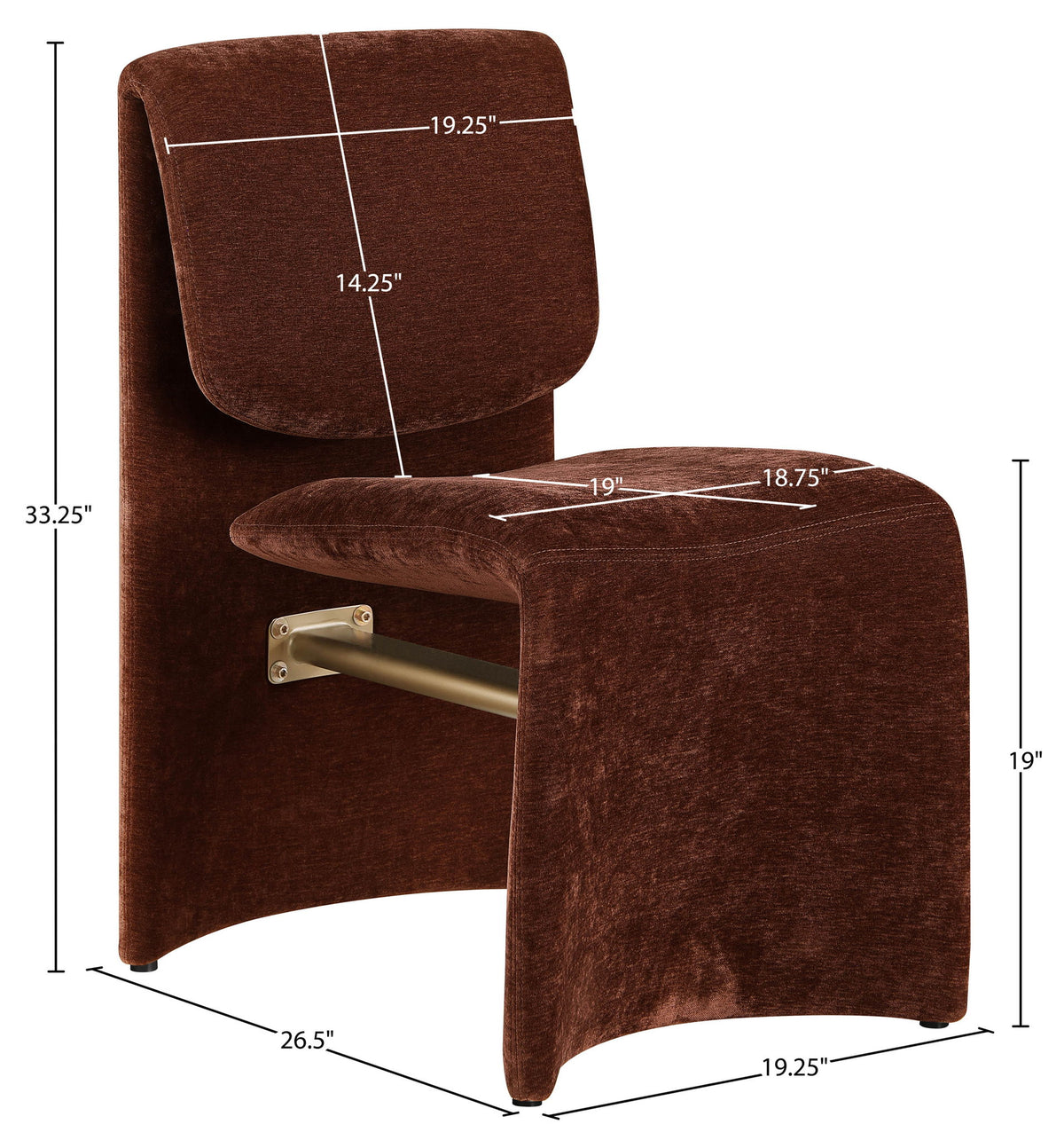 Slique - Performance Fabric Upholstered Dining Chair (Set of 2)