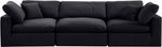 Comfy - Velvet Modular Sofa 3 Seats