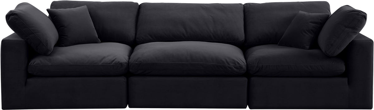 Comfy - Velvet Modular Sofa 3 Seats