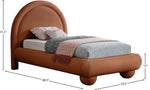 Madrid - Velvet Upholstered Bed