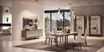 Linea - 4 Door Buffet - Light Beige / Brown