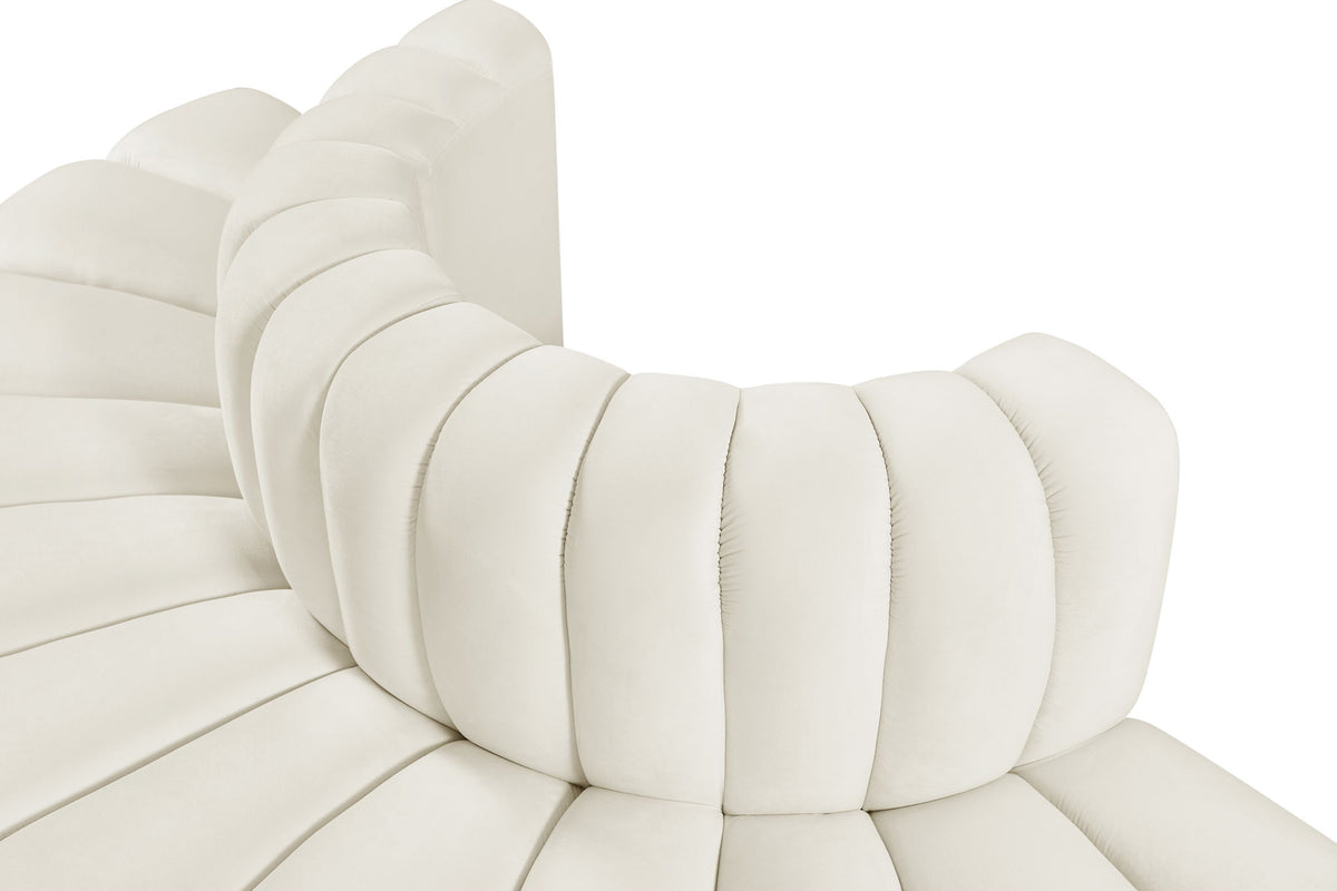 Arc - Velvet 4 Piece Modular Sofa