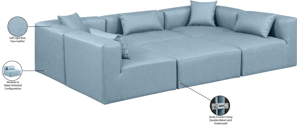 Cube - 6 Piece Modular Sectional