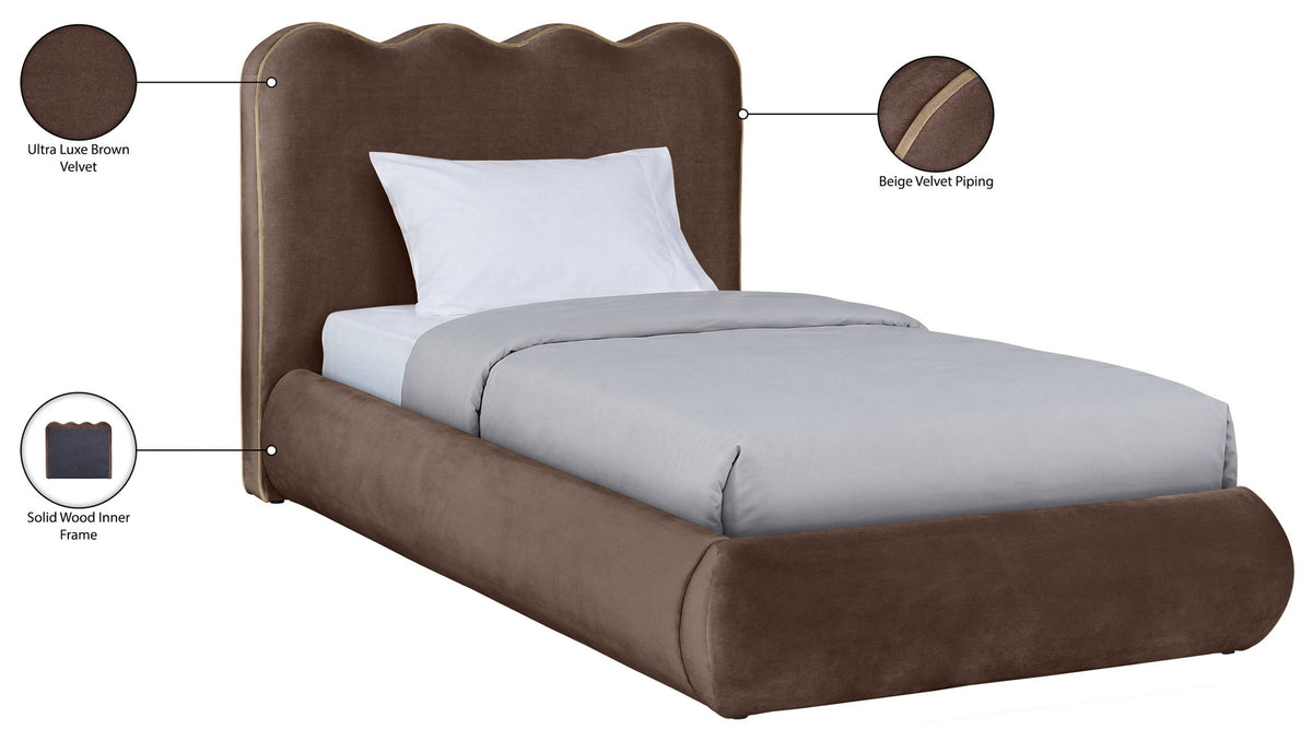 Tempo - Velvet Upholstered Bed