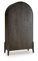 Benhall - Accent Cabinet - Dark Brown