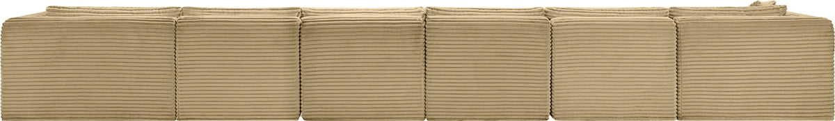 Shaggy - 6 Piece Modular Sectional With Chaise