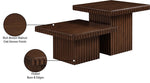 Spencer - Oak Veneer 2 Piece Coffee Table