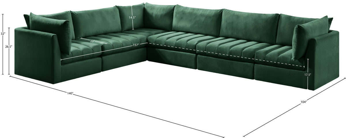 Jacob - 6 Pc. Modular Sectional
