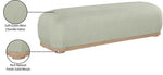 Calum - Bench - Light Brown Frame