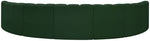 Arc - Boucle Fabric 7 Piece U-Shaped Modular Sofa