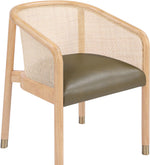 Sylvan - Vegan Leather Dining Chair (Set of 2) - Natural Frame