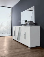 Lisa - 4 Door Buffet - White