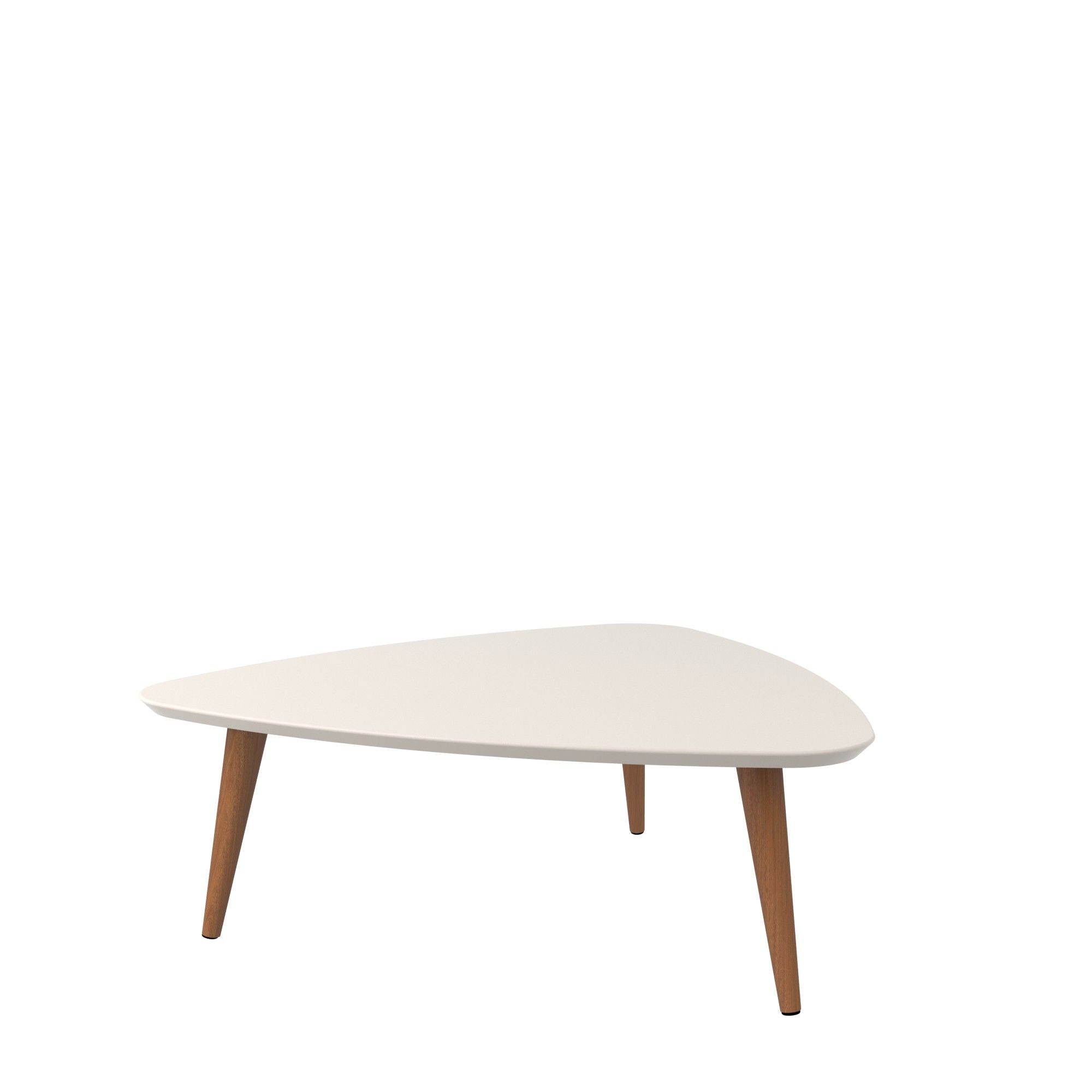 Manhattan Utopia - Triangle Table - Off White