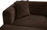 Shaggy - 5 Piece Modular Sectional With Ottoman
