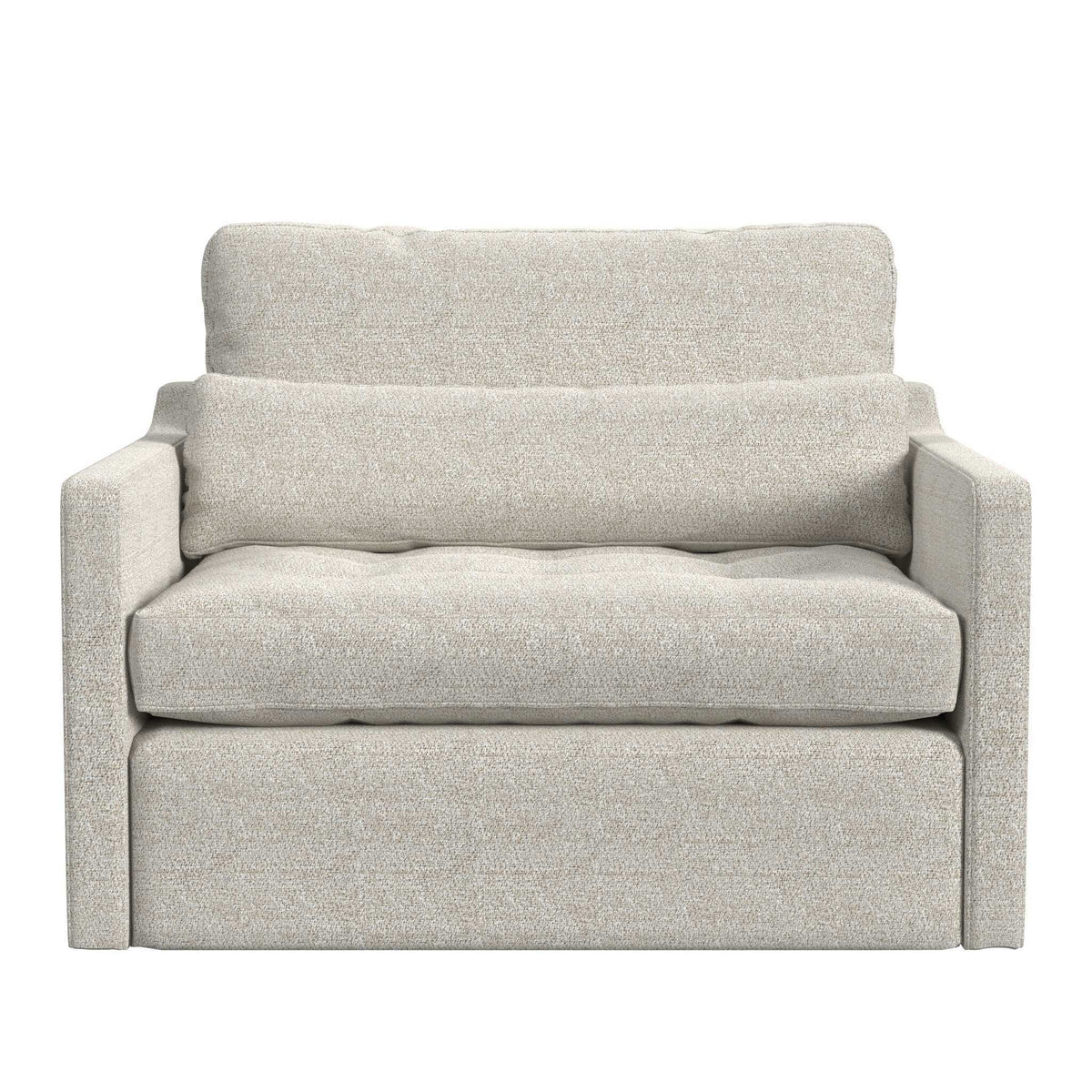Slope - Tufted Swivel Chair-And-A-Half