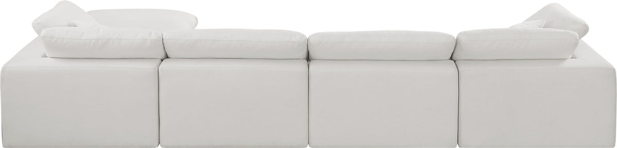 Comfy - 5 Piece Linen Modular Sectional With Chaise