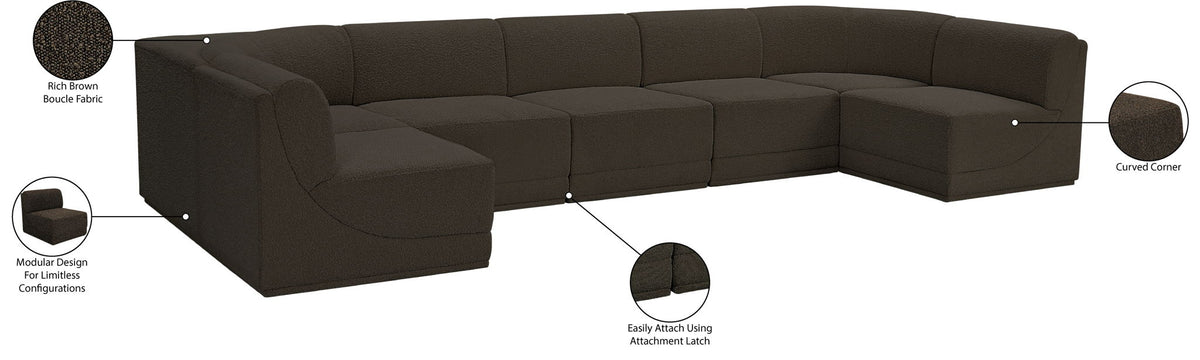 Ollie - 7 Piece Modular Sectional